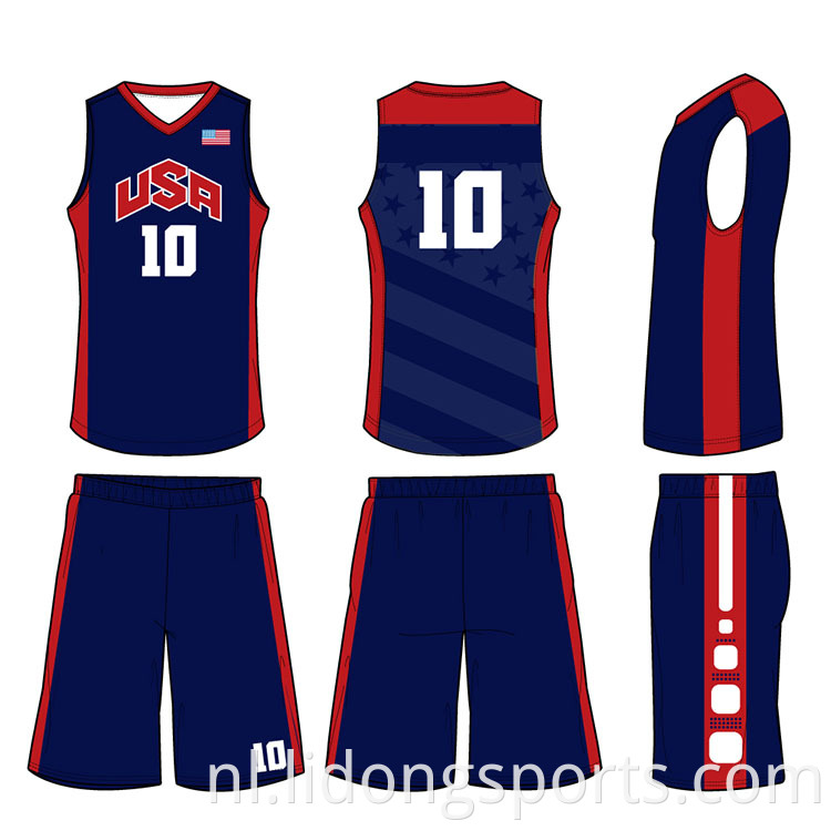 Basketball jersey nieuwste basketball jersey ontwerp 2021 omkeerbare basketbaltrui